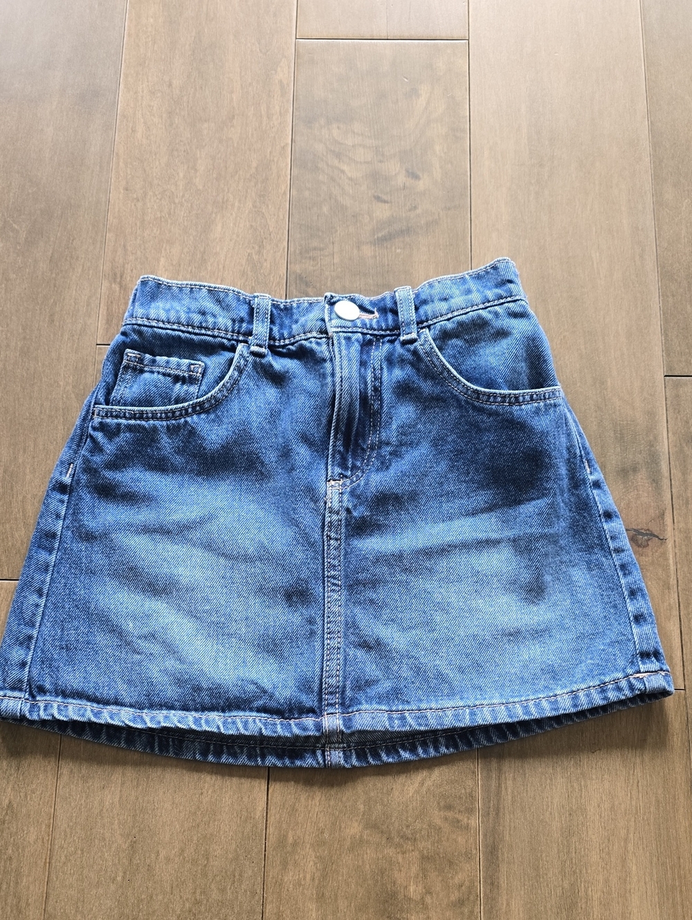 H&M Medium Blue Denim Skirt